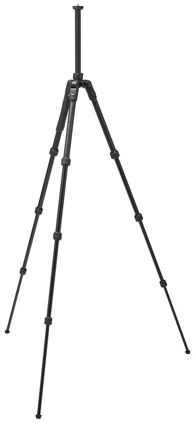 Alt view image 5 of 7 - Manfrotto Befree GT PRO 4-Section Aluminum Travel Tripod Legs, Black Matte