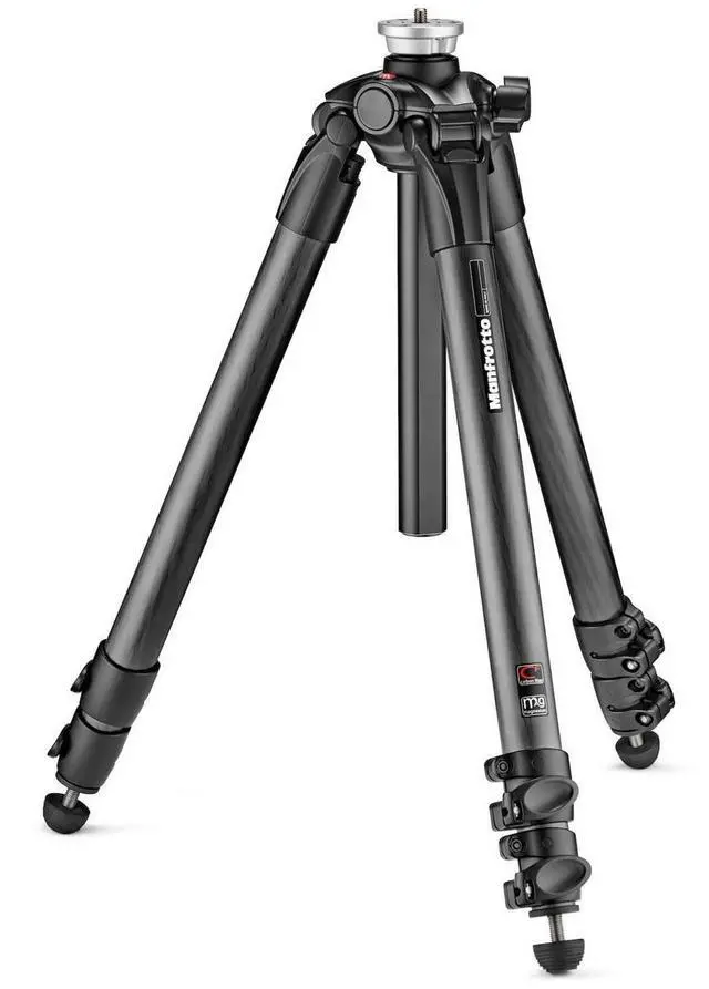 Alt view image 3 of 5 - Manfrotto 3-Section Carbon Fiber Virtual Reality Base Tripod #MTCFVRUS