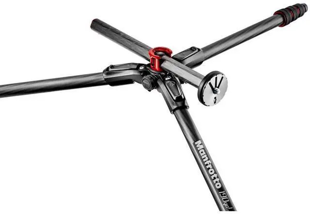 Alt view image 3 of 4 - Manfrotto 190go! M-Series 4-Section Twist Lock Carbon Fiber Camera Tripod
