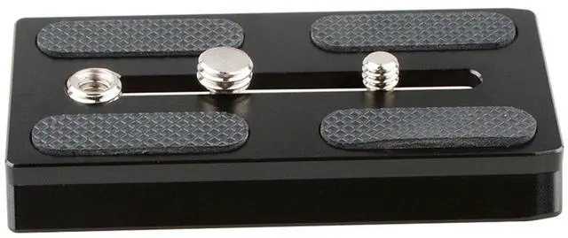 Alt view image 3 of 5 - CAMVATE Manfrotto Slide-In Camera Quick Release Plate with 1/4" & 3/8" Threads