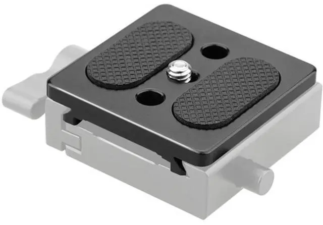 Alt view image 6 of 6 - CAMVATE CAMVATE Quick Release Plate Sliding Mount for DSLR Camera Cage Compatible with ARCA Swiss