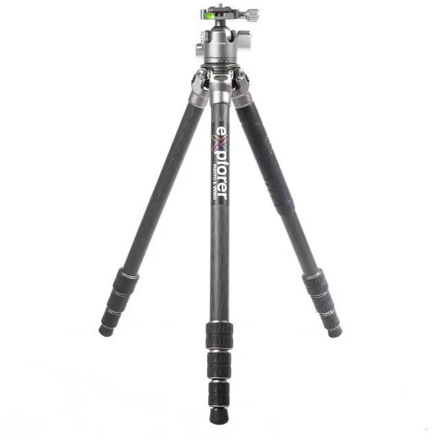 Main image of Explorer EX-EXP Expedition 4-Section Carbon Fiber Travel Tripod/Monopod with BX-33 Ball Head