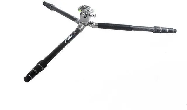 Alt view image 4 of 7 - Explorer EX-EXP Expedition 4-Section Carbon Fiber Travel Tripod/Monopod with BX-33 Ball Head