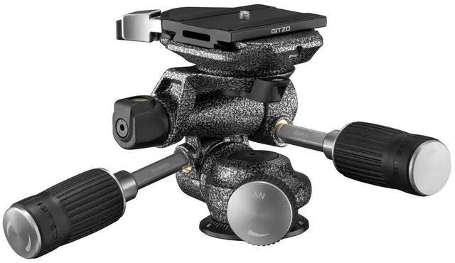 Alt view image 3 of 7 - Gitzo GHF3W 3-Way Fluid Head, 28.6 lb Capacity