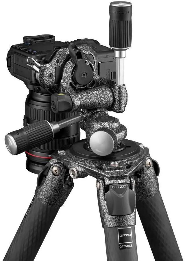 Alt view image 6 of 7 - Gitzo GHF3W 3-Way Fluid Head, 28.6 lb Capacity