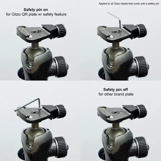Alt view image 4 of 4 - Gitzo GT0545T Traveler Series 0 4-Section Carbon Fiber Tripod with GH1382TQD Center Ball Head