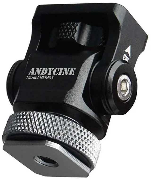 Main image of AndyCine Hot Shoe Mount with Locating Pin for Atomos Ninja V 5" Monitor