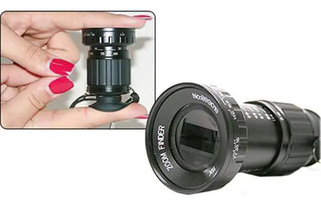 Alt view image 3 of 4 - Alan Gordon Enterprises The Pocket Mini 11x Telescoping Director's Viewfinder