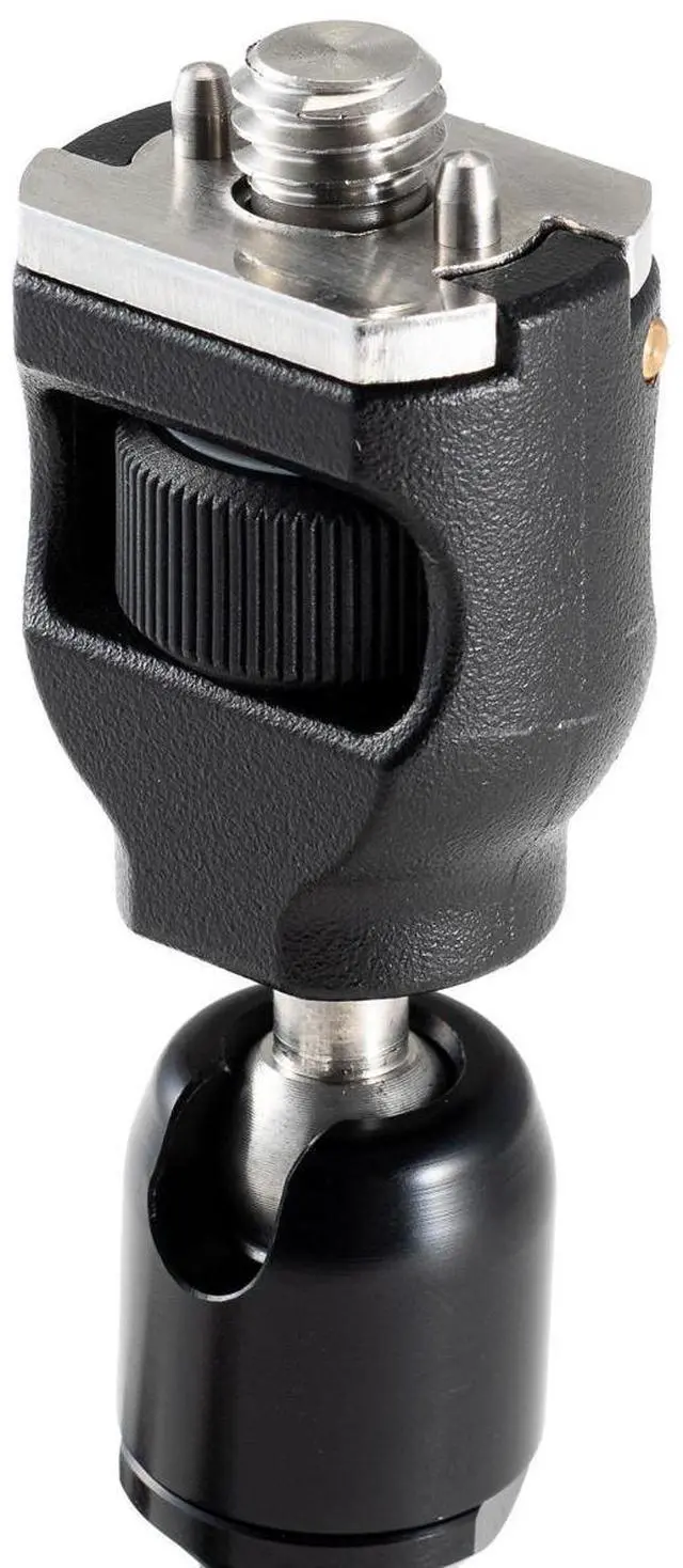 Alt view image 7 of 7 - Manfrotto 244 Micro Arm with 3/8" Arri Style Anti Rotation Adapter, Black