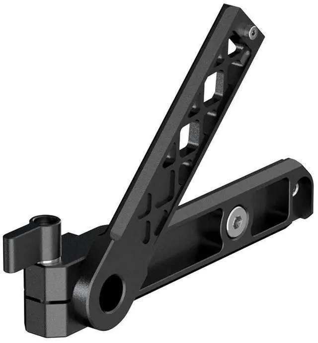 Alt view image 5 of 6 - Bright Tangerine Monitor 8T Folding NATO Rail Mount for Sony FX6 Camera
