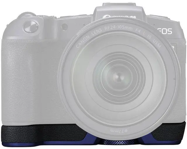 Alt view image 2 of 2 - Canon EG-E1 Extension Grip for EOS RP Mirrorless Camera, Blue