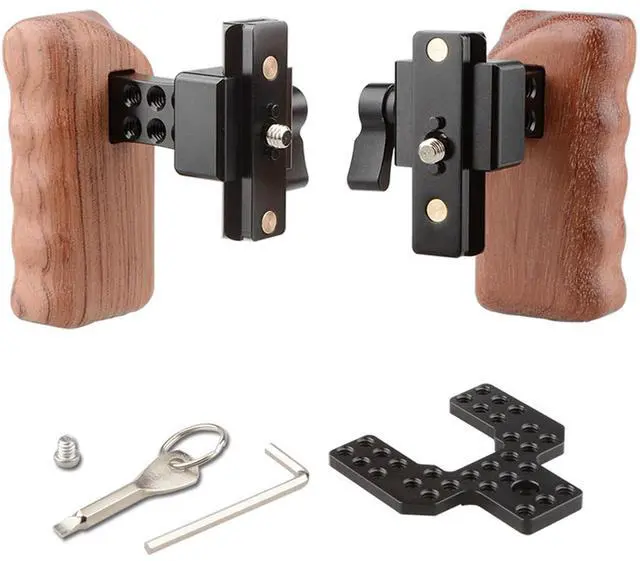 Alt view image 4 of 6 - CAMVATE Handheld Monitor Bracket for SmallHD 700 Series #C1821
