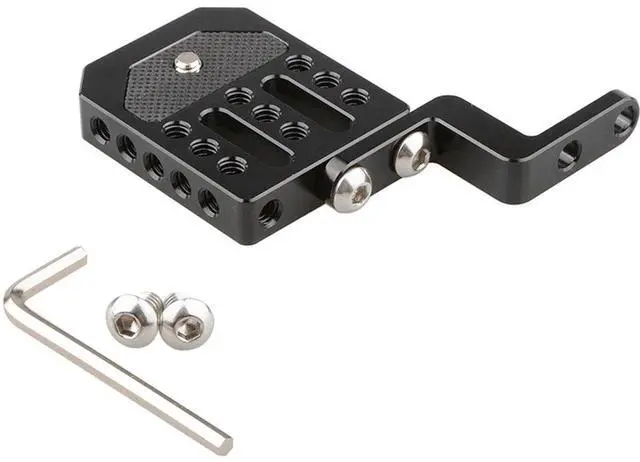 Alt view image 3 of 5 - CAMVATE Versatile Connecting Cheese Plate for Monitor Cage Kit #C1851