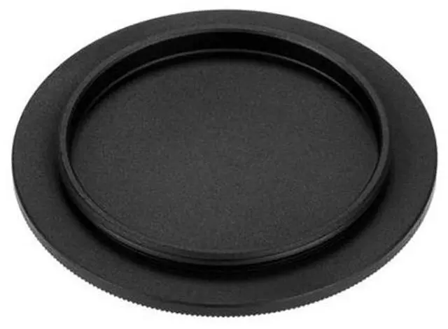 Alt view image 3 of 3 - fotodiox silver metal body cap compatible with m42x1mm screw mount cameras