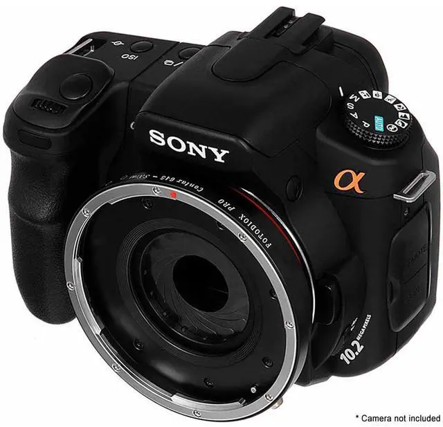 Alt view image 4 of 4 - Fotodiox Mount Adapter for Contax 645 Lens to Sony Alpha DSLR Mount Camera