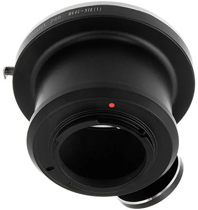Alt view image 3 of 5 - Fotodiox Mount Adapter for Mamiya 645 Lens to Nikon 1-Series Camera