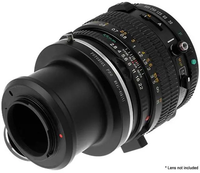 Alt view image 4 of 5 - Fotodiox Mount Adapter for Mamiya 645 Lens to Nikon 1-Series Camera