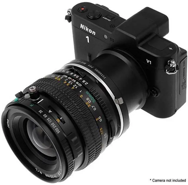 Alt view image 5 of 5 - Fotodiox Mount Adapter for Mamiya 645 Lens to Nikon 1-Series Camera