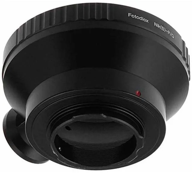 Alt view image 3 of 5 - Fotodiox Mount Adapter for Nikon RF Rangefinder S-type Lens to Pentax Q Mount Mirrorless Camera
