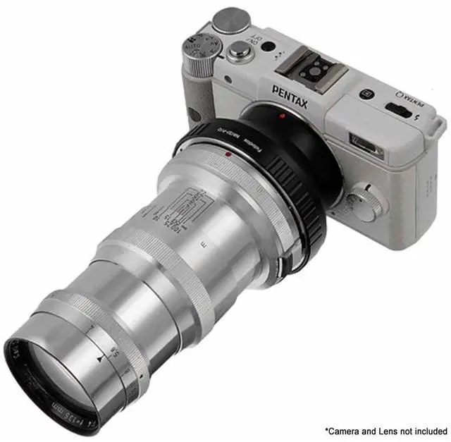 Alt view image 4 of 5 - Fotodiox Mount Adapter for Nikon RF Rangefinder S-type Lens to Pentax Q Mount Mirrorless Camera