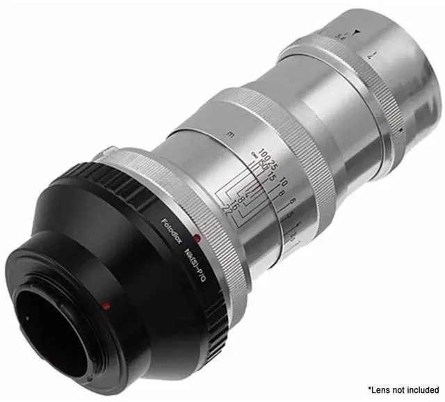 Alt view image 5 of 5 - Fotodiox Mount Adapter for Nikon RF Rangefinder S-type Lens to Pentax Q Mount Mirrorless Camera