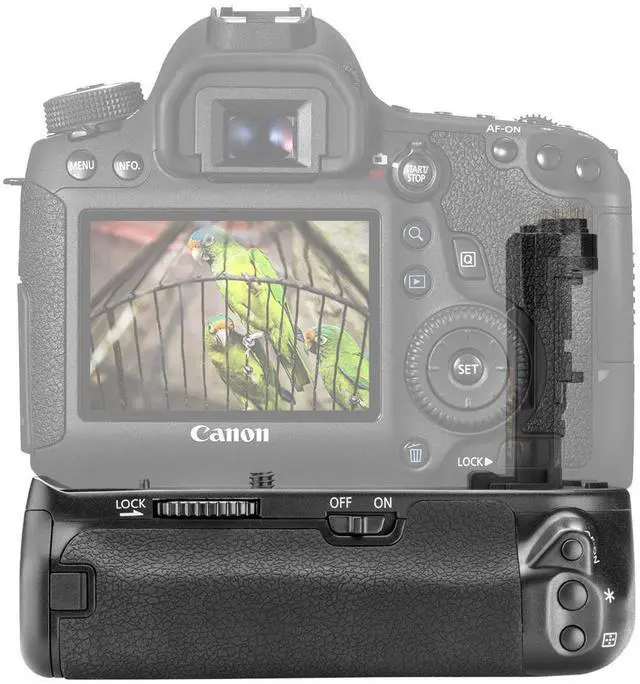 Alt view image 4 of 9 - green extreme bge13 battery grip for canon eos 6d dslr camera