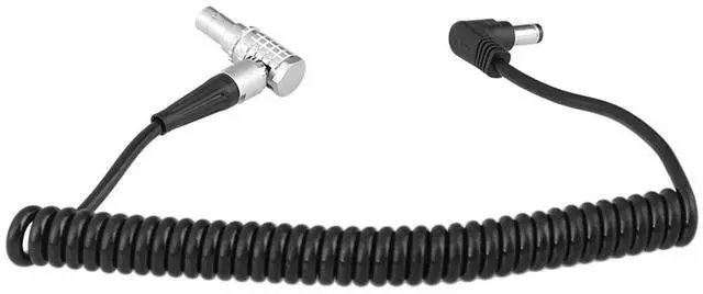 Alt view image 2 of 3 - CAMVATE Coiled 2 Pin Push-Pull Connector to DC 2.5mm Plug Power Cable #C2344