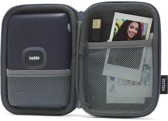 Main image of Fujifilm Instax Mini Link 2 Case - Woven Slate Blue