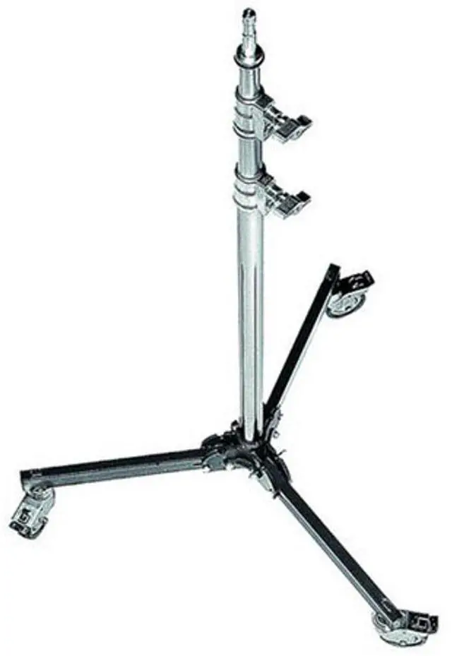 Main image of Avenger 8.17' Roller Stand 17 with Folding Base, 3 Sections, 2 Risers, Chrome