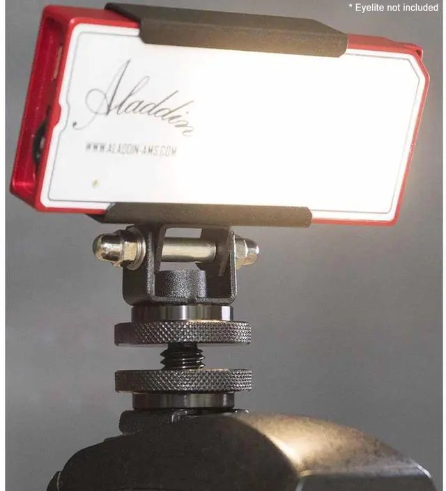 Alt view image 3 of 4 - Aladdin Shoe Mount with 1/4-20" Screw for Eye Lite/Alite Light #AMS-02SHOE