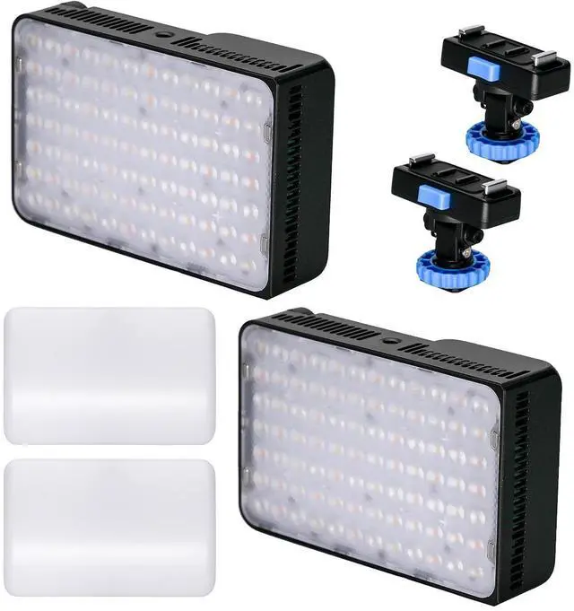 Alt view image 2 of 3 - amaran Ace 25c 25W RGBWW On-Camera LED Light, Charcoal, 2-Pack