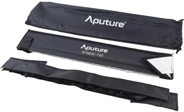 Alt view image 3 of 3 - Aputure Softbox with 45 Degree Light Control Grid for INFINIBAR PB6 LED Pixel Bar