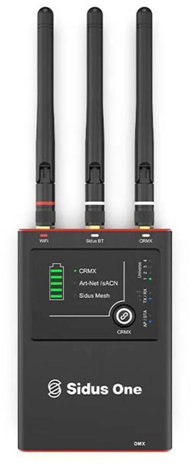 Main image of Aputure Sidus One Single Universe DMX/CRMX Transceiver with Sidus Bluetooth
