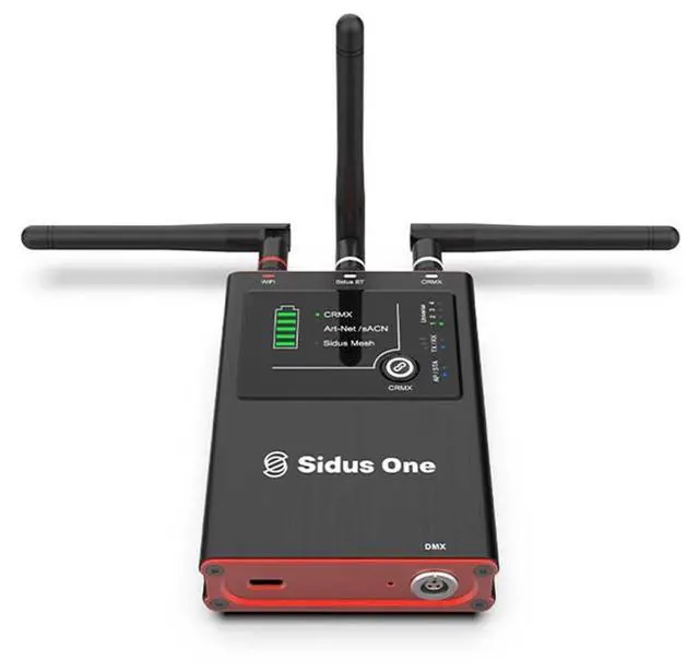 Alt view image 3 of 7 - Aputure Sidus One Single Universe DMX/CRMX Transceiver with Sidus Bluetooth