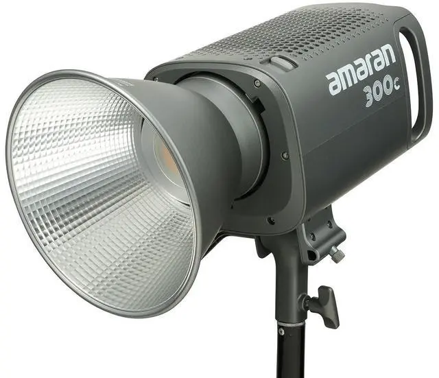 Alt view image 3 of 7 - amaran 300c 300W RGBWW Bowens Mount Point-Source LED Light