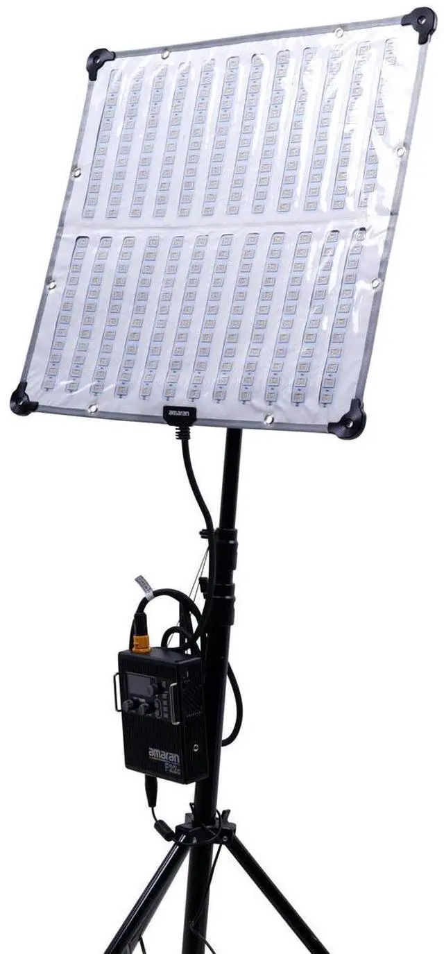 Alt view image 6 of 7 - amaran F21c 2x1' 100W RGBWW Flexible LED Mat Fixture, Gold-Mount