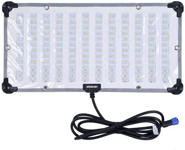 Alt view image 3 of 7 - amaran F21c 2x1' 100W RGBWW Flexible LED Mat Fixture, Gold-Mount