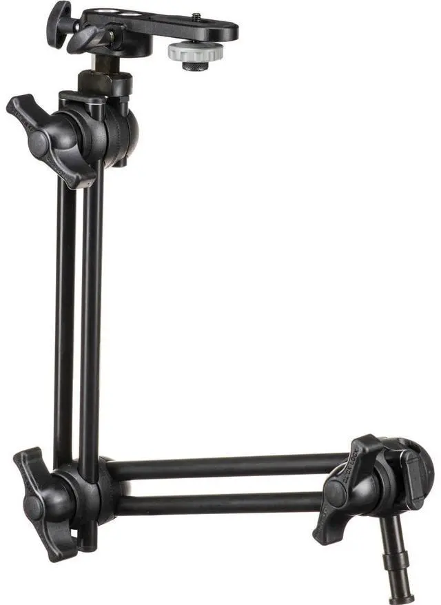 Alt view image 7 of 10 - Manfrotto 396B-2 2-Section Double Articulated Arm with Camera Bracket