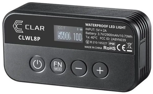 Alt view image 2 of 7 - CLAR WL8P Waterproof LED Light