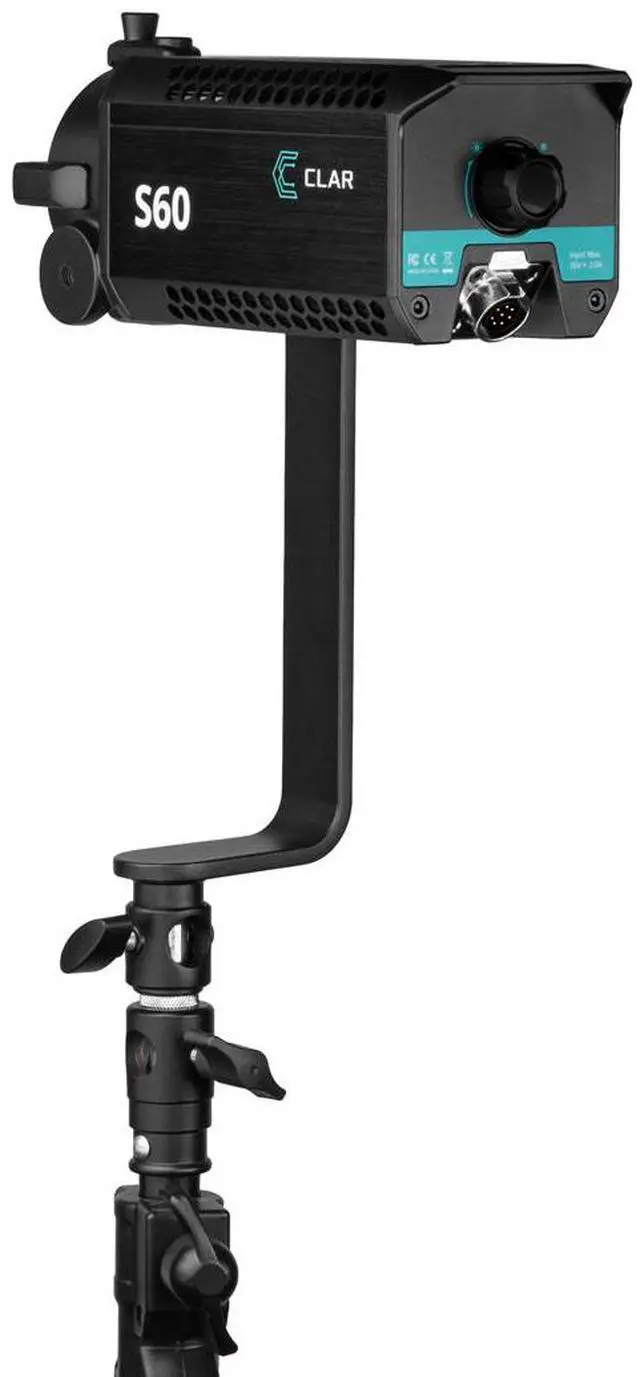 Alt view image 6 of 7 - CLAR S60 Focusing LED Light 3-Light Kit (Godox S60-D)