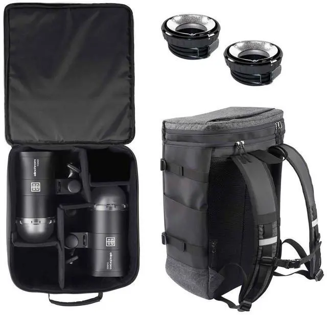 Alt view image 2 of 7 - Elinchrom THREE Off-Camera Dual Flash Kit