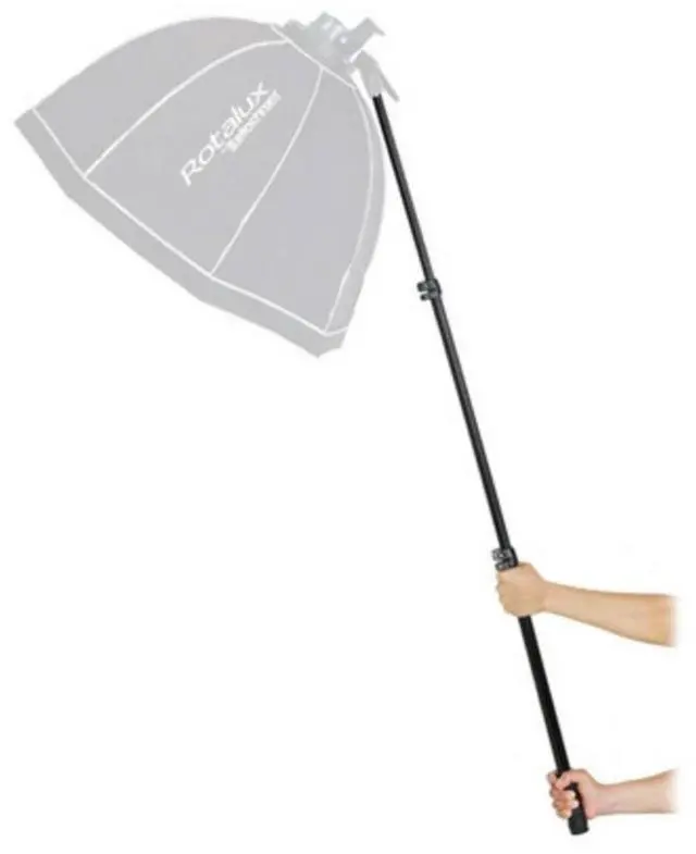 Alt view image 2 of 2 - Elinchrom Handheld Boom Arm, Extends 24" to 5.1', Black