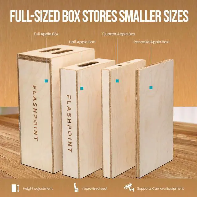 Alt view image 3 of 7 - Flashpoint 4-In-1 Nesting Apple Box Set