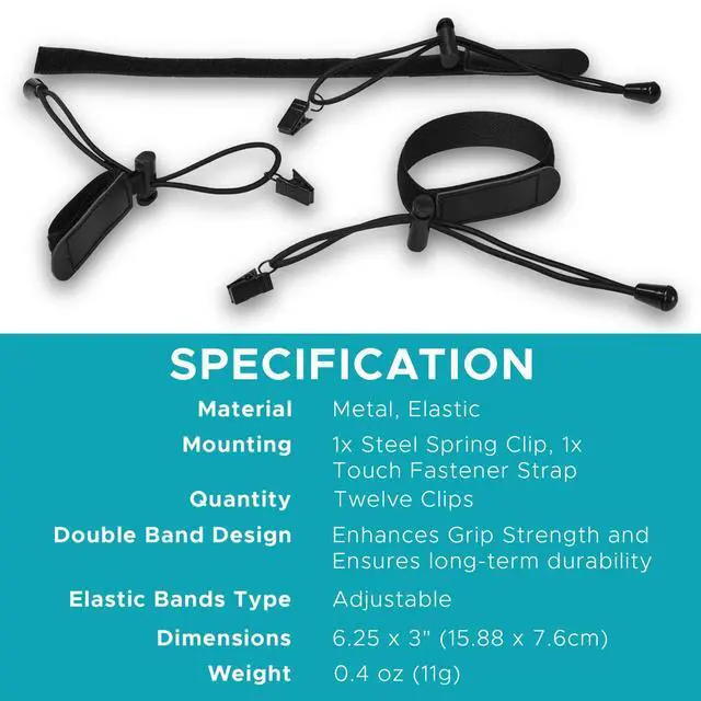 Alt view image 5 of 7 - Flashpoint Background Clips, 12-Pack