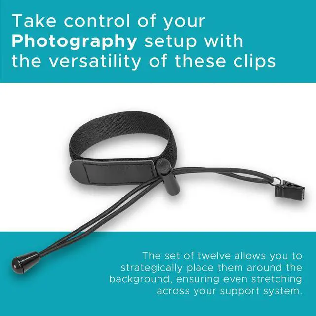 Alt view image 7 of 7 - Flashpoint Background Clips, 12-Pack