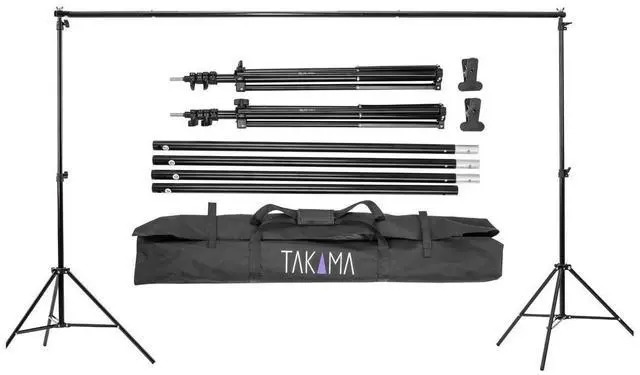 Alt view image 3 of 5 - Westcott 9x20Ft Cotton Background, High-Key White W/10' Background Support Systm
