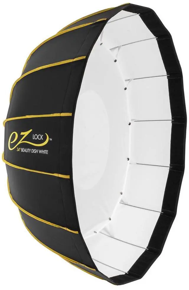 Alt view image 6 of 6 - Flashpoint eVOLV 200 Pro + Collapsible White Beauty Dish 34" + Handheld Grip