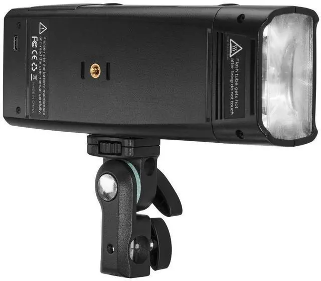 Alt view image 4 of 6 - Flashpoint eVOLV 200 Pro + Collapsible White Beauty Dish 34" + Handheld Grip