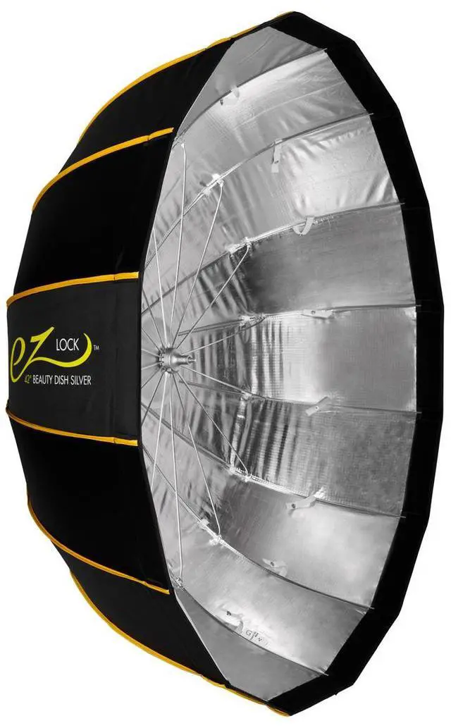 Alt view image 3 of 6 - Flashpoint 2x eVOLV 200 Pro + Collapsible Silver Beauty Dish + eVOLV Dual Head