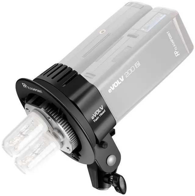 Alt view image 3 of 5 - Flashpoint 2x eVOLV 200 Pro + Octa Quick XL Softbox (60") + eVOLV Dual Head